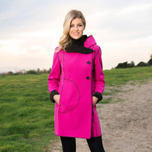 Load image into Gallery viewer, BreeFuschiaFleeceFront