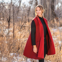 Load image into Gallery viewer, Sylvia_Fleece_Merlot_Front.jpg