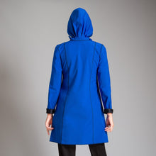 Load image into Gallery viewer, TownCoatSapphireBack.jpg